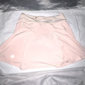 Light Pink Lululemon Tennis Skirt